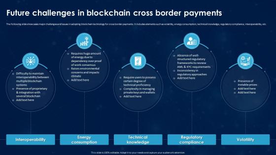 Revolutionizing International Transactions Future Challenges In Blockchain Cross Border Payments BCT SS