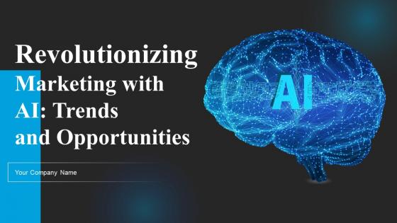 Revolutionizing Marketing With AI Trends And Opportunities AI CD V