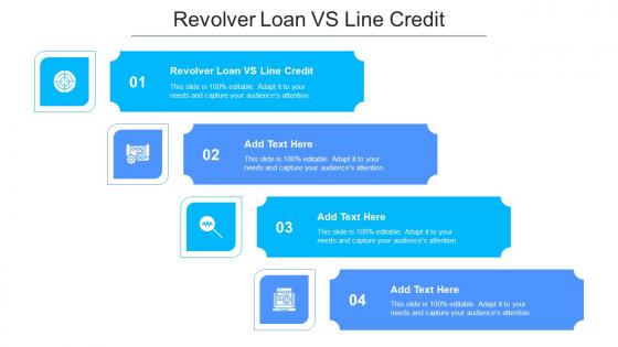 Revolver Loan Vs Line Credit Ppt Powerpoint Presentation Layouts Pictures Cpb