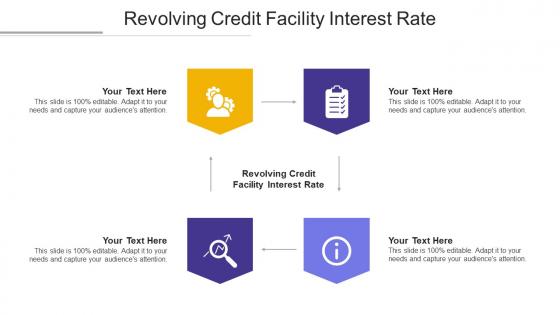 Revolving credit facility interest rate ppt powerpoint presentation summary example cpb