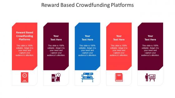 Reward Based Crowdfunding Platforms Ppt Powerpoint Presentation Ideas Design Templates Cpb