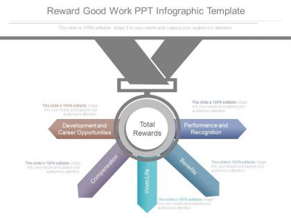 Reward good work ppt infographic template