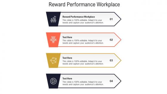 Reward performance workplac ppt powerpoint presentation model design templates cpb
