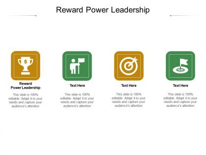 Reward power leadership ppt powerpoint presentation ideas slide portrait cpb