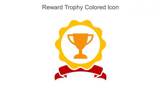 Reward Trophy Colored Icon In Powerpoint Pptx Png And Editable Eps Format