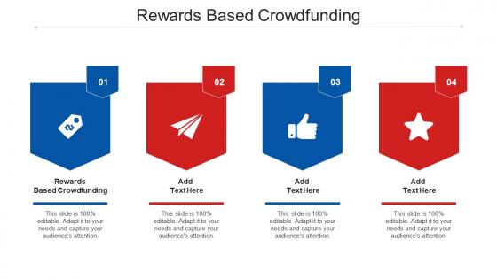 Rewards Based Crowdfunding Ppt Powerpoint Presentation Layouts Show Cpb