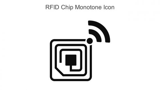 RFID Chip Monotone Icon In Powerpoint Pptx Png And Editable Eps Format