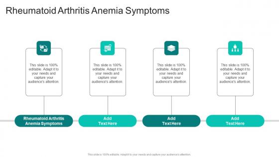 Rheumatoid Arthritis Anemia Symptoms In Powerpoint And Google Slides Cpb