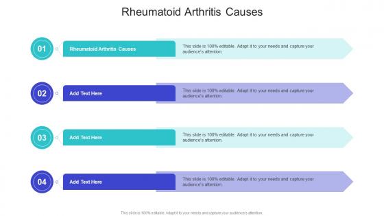 Rheumatoid Arthritis Causes In Powerpoint And Google Slides Cpb