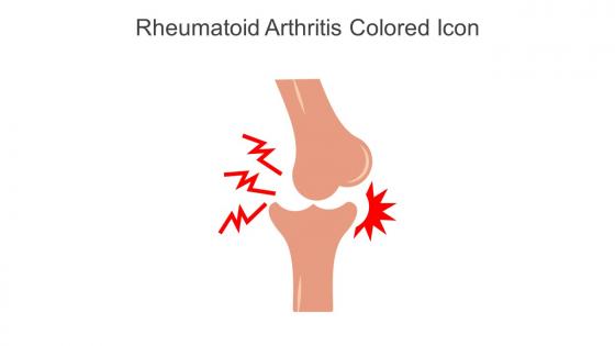 Rheumatoid Arthritis Colored Icon In Powerpoint Pptx Png And Editable Eps Format