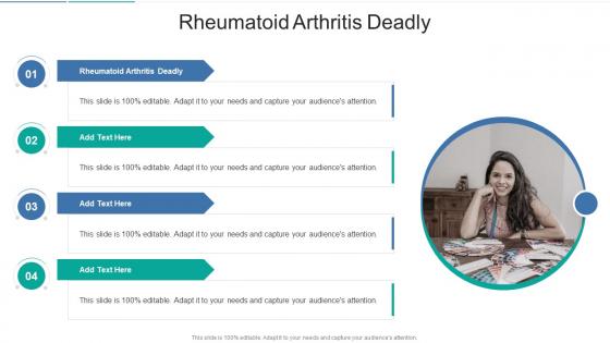 Rheumatoid Arthritis Deadly In Powerpoint And Google Slides Cpb