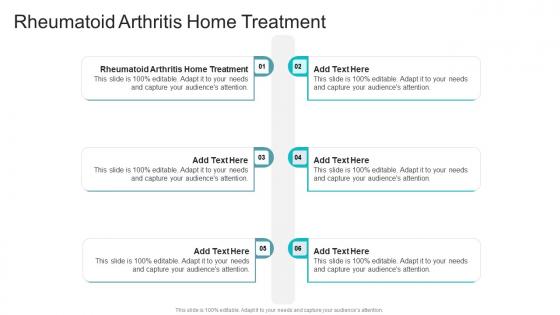 Rheumatoid Arthritis Home Treatment In Powerpoint And Google Slides Cpb