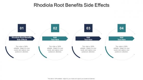 Rhodiola Root Benefits Side Effects In Powerpoint And Google Slides Cpb