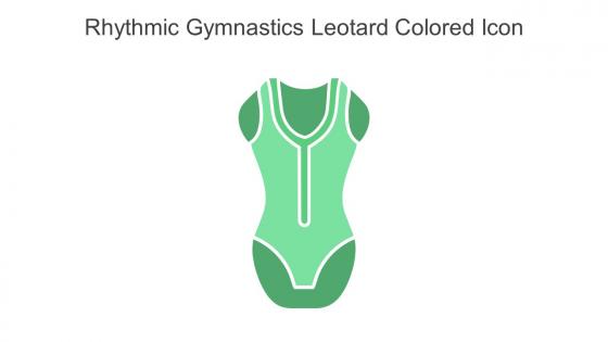Rhythmic Gymnastics Leotard Colored Icon In Powerpoint Pptx Png And Editable Eps Format