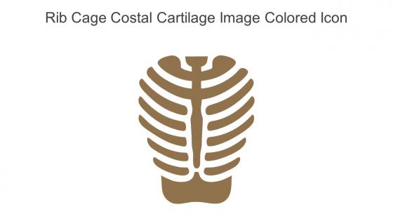 Rib Cage Costal Cartilage Image Colored Icon In Powerpoint Pptx Png And Editable Eps Format