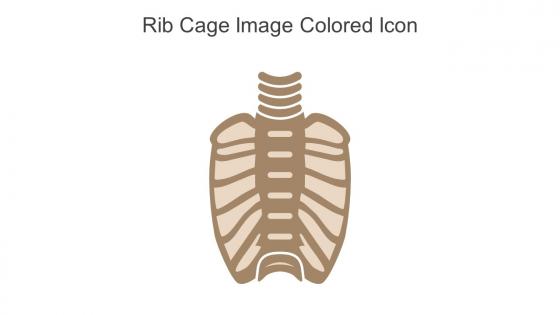 Rib Cage Image Colored Icon In Powerpoint Pptx Png And Editable Eps Format
