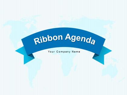 Ribbon Agenda Technology Communication Business Marketing Planning Strategy