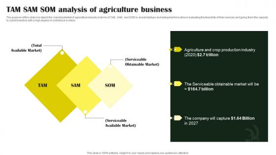 Rice Farming Business Tam Sam Som Analysis Of Agriculture Business BP SS