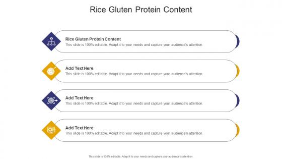 Rice Gluten Protein Content In Powerpoint And Google Slides Cpb