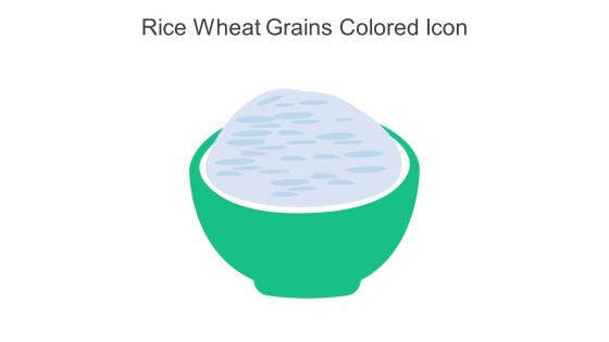Rice Wheat Grains Colored Icon In Powerpoint Pptx Png And Editable Eps Format