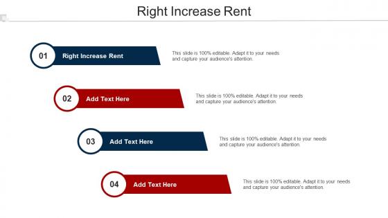 Right Increase Rent Ppt Powerpoint Presentation Inspiration File Formats Cpb
