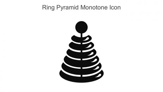Ring Pyramid Monotone Icon In Powerpoint Pptx Png And Editable Eps Format