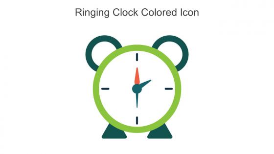 Ringing Clock Colored Icon In Powerpoint Pptx Png And Editable Eps Format