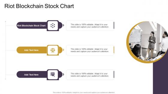 Riot Blockchain Stock Chart In Powerpoint And Google Slides Cpb