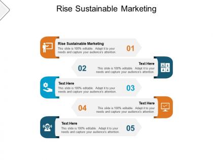 Rise sustainable marketing ppt powerpoint presentation demonstration cpb