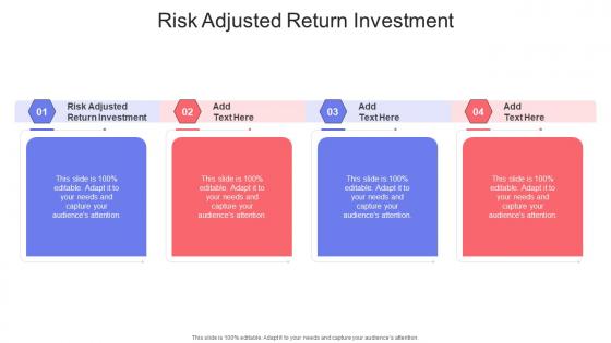 Risk Adjusted Return Investment In Powerpoint And Google Slides Cpb