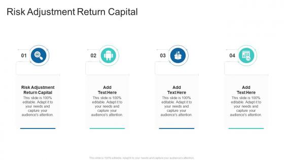 Risk Adjustment Return Capital In Powerpoint And Google Slides Cpb