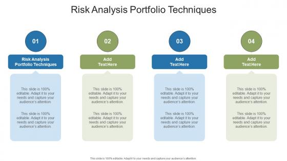 Risk Analysis Portfolio Techniques In Powerpoint And Google Slides Cpb