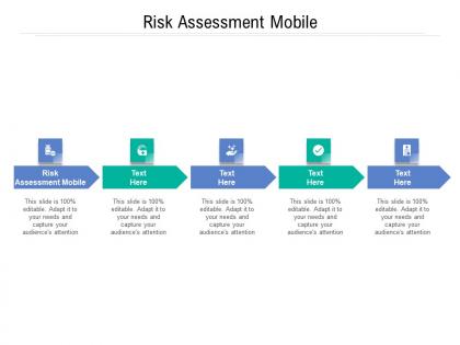 Risk assessment mobile ppt powerpoint presentation infographics graphic tips cpb