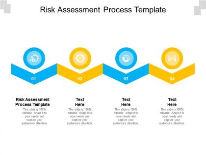Risk assessment process template ppt powerpoint presentation model infographics cpb