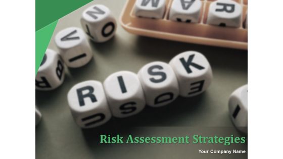 Risk Assessment Strategies Powerpoint Presentation Slides