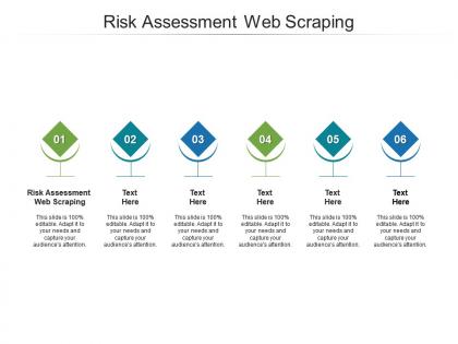 Risk assessment web scraping ppt powerpoint presentation outline sample cpb