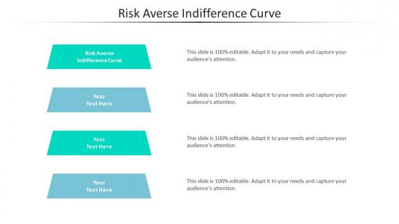 Risk Averse Indifference Curve Ppt Powerpoint Presentation File Show Cpb