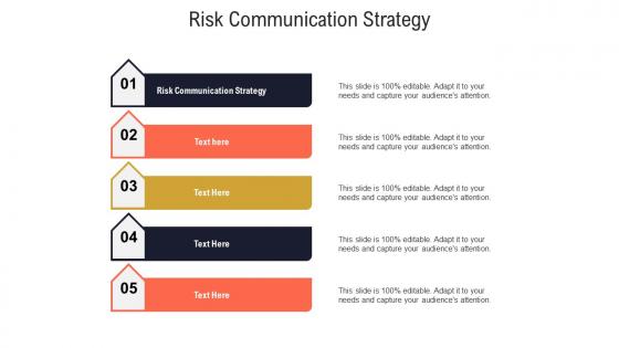Risk communication strategy ppt powerpoint presentation show designs download cpb