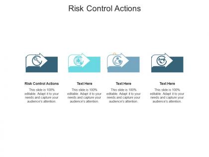 Risk control actions ppt powerpoint presentation summary inspiration cpb