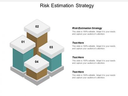 Risk estimation strategy ppt powerpoint presentation gallery layouts cpb