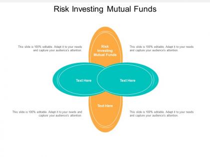 Risk investing mutual funds ppt powerpoint presentation ideas graphics download cpb