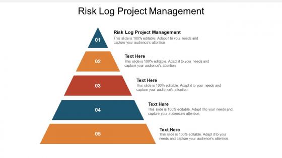 Risk log project management ppt powerpoint presentation ideas file formats cpb