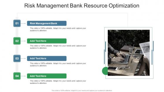 Risk Management Bank Resource Optimization In Powerpoint And Google Slides Cpb