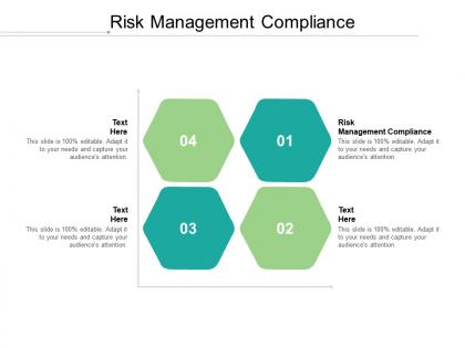 Risk management compliance ppt powerpoint presentation inspiration display cpb