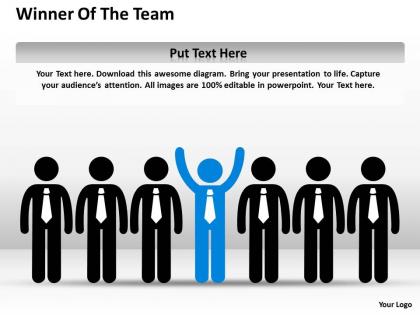 Risk Management Consulting Winner Of The Team Powerpoint Slides 0528