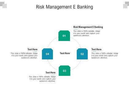 Risk management e banking ppt powerpoint presentation inspiration demonstration cpb