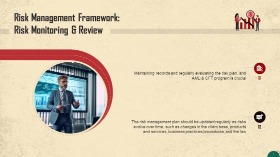 Risk Management Framework Step Four Risk Monitoring And Review Training Ppt