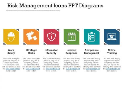 Risk Management Icons Ppt Diagrams