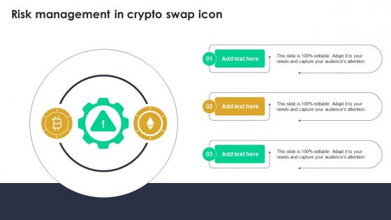 Risk Management In Crypto Swap Icon