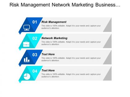 Risk management network marketing business opportunities marketing management cpb
